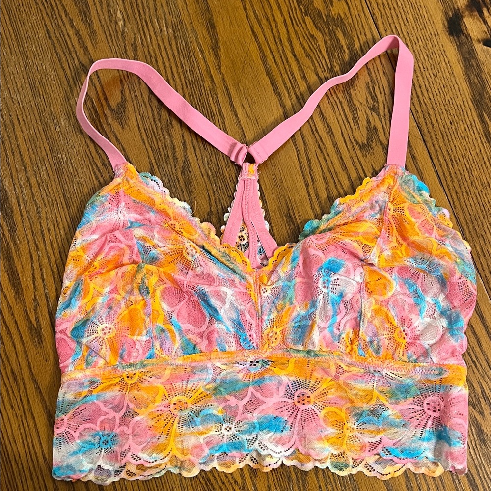 No Boundaries Multicolor Lace Bralette